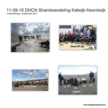 De DHCN Strandwandeling van Katwijk naar Noordwijk